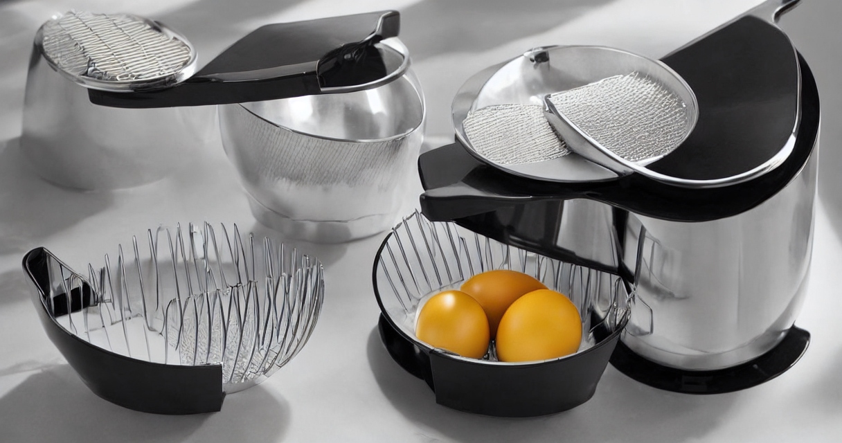 Spar tid i køkkenet med en effektiv æggedeler - få skiver af æg på få sekunder!